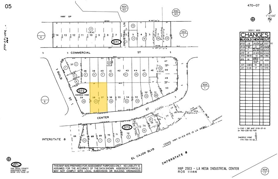 More Photos Of 8140 Center St, La Mesa Warehouse For Lease