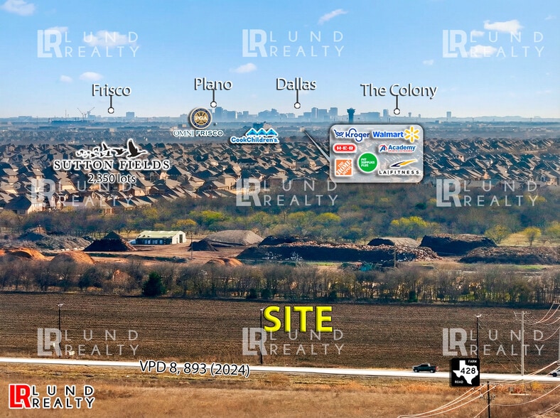 Primary Photo Of 9.485 Ac Corner FM-1385 & FM-428, Celina Land For Sale