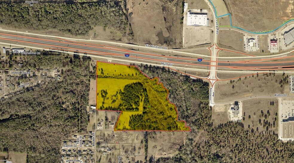 More Photos Of I-30 & Waggoner Creek, Texarkana Land For Sale