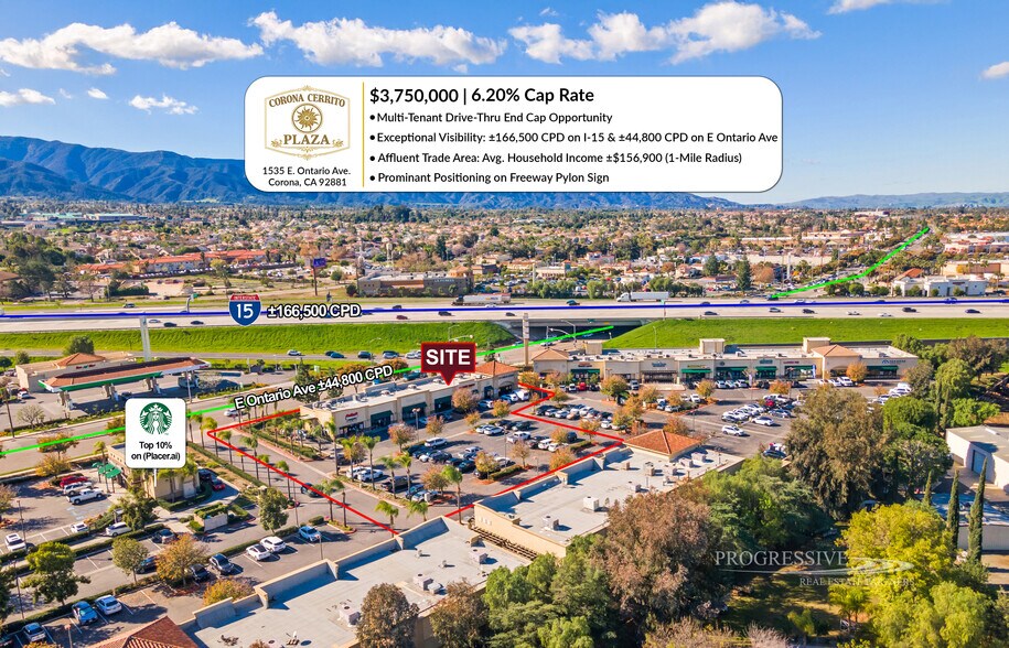 Primary Photo Of 1535 E Ontario Ave, Corona Freestanding For Sale