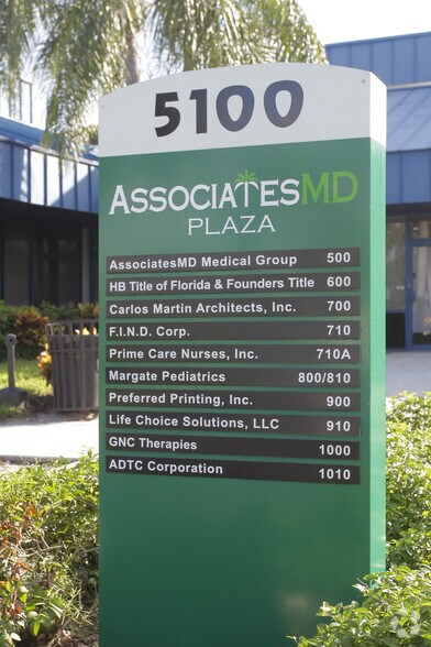 More Photos Of 5100 W Copans Rd, Margate Office For Lease