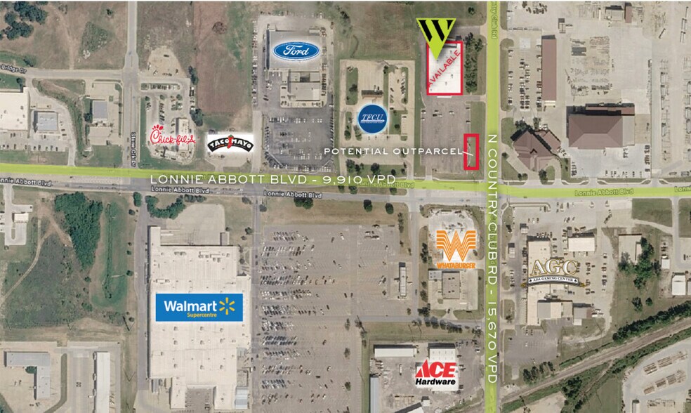 Primary Photo Of 1630 Lonnie Abbott Blvd, Ada Freestanding For Lease