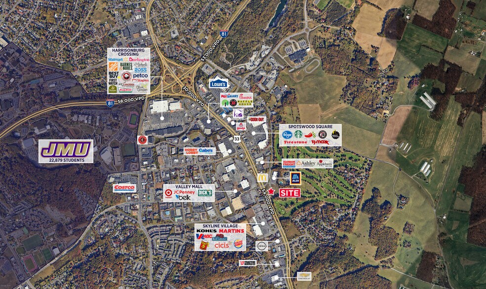 More Photos Of 2130 E Market St, Harrisonburg Land For Lease