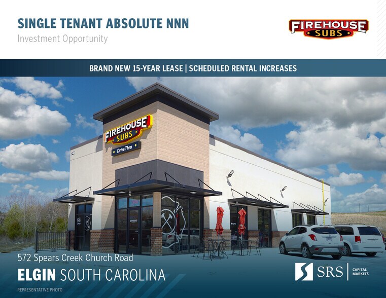 Primary Photo Of 574 Spears Creek Church Rd, Elgin General Retail For Sale