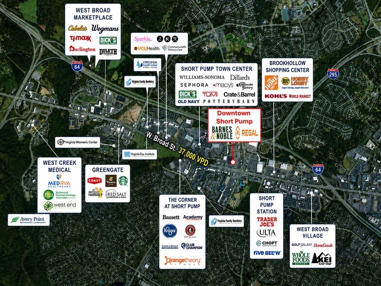 More Photos Of 11500-11900 W Broad St, Richmond Unknown For Lease