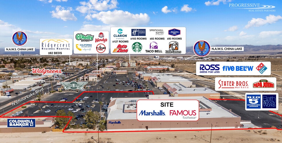 More Photos Of 700 N China Lake Blvd, Ridgecrest Department Store For Sale