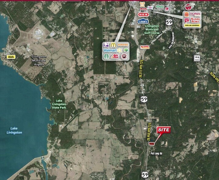 More Photos Of 5177 U.S. Highway 59 S, Livingston Land For Sale