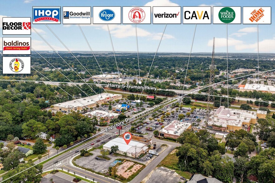 More Photos Of 1711 E Victory Dr, Savannah Storefront For Sale