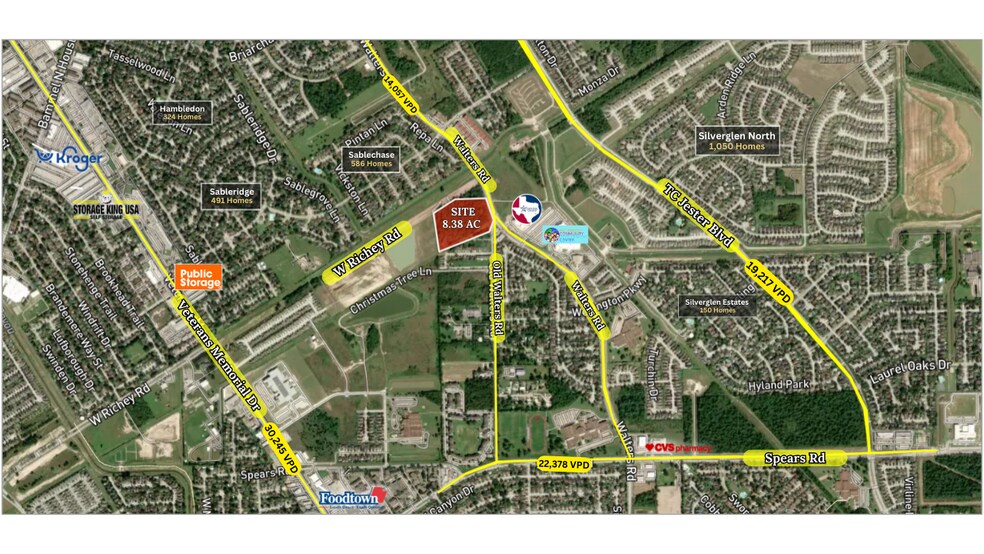 Primary Photo Of Walters Rd @ W Richey Rd, Houston Land For Sale