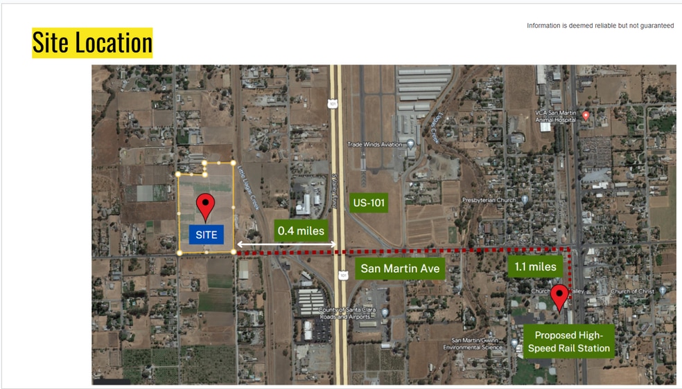 More Photos Of 1020 San Martin Ave, San Martin Land For Lease