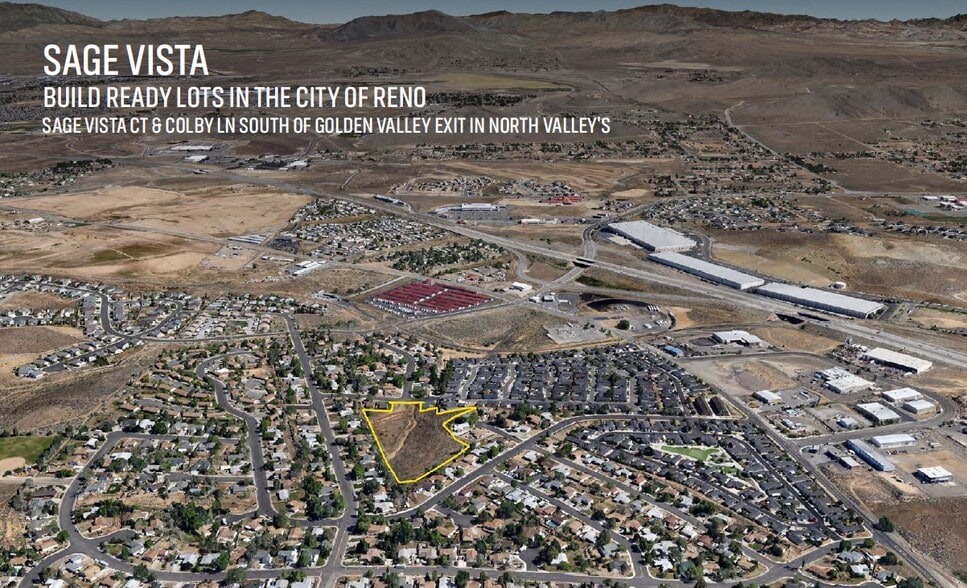 Primary Photo Of Sage Vista Ct, Reno Land For Sale