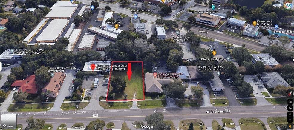 Primary Photo Of 2131 NE Coachman Rd, Clearwater Land For Sale