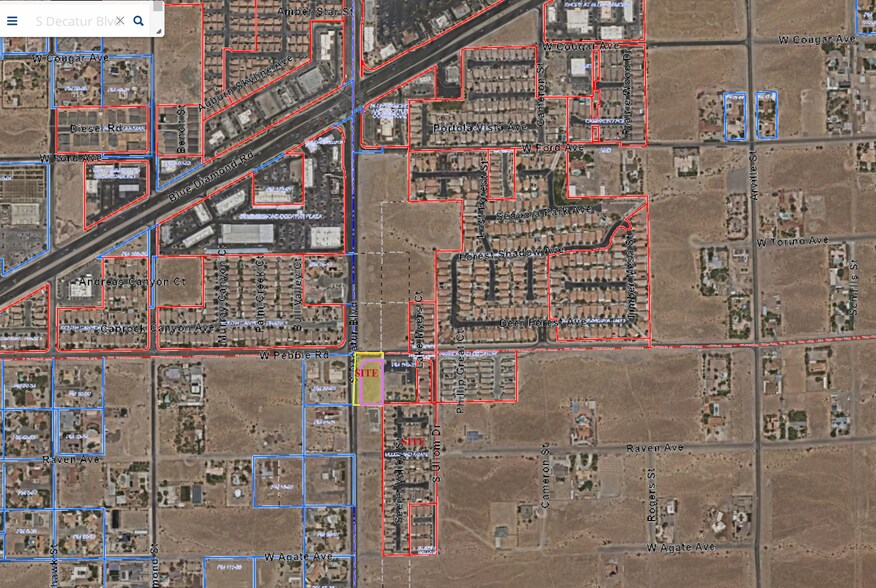 More Photos Of Decatur Blvd @ Pebble Rd., Las Vegas Land For Sale