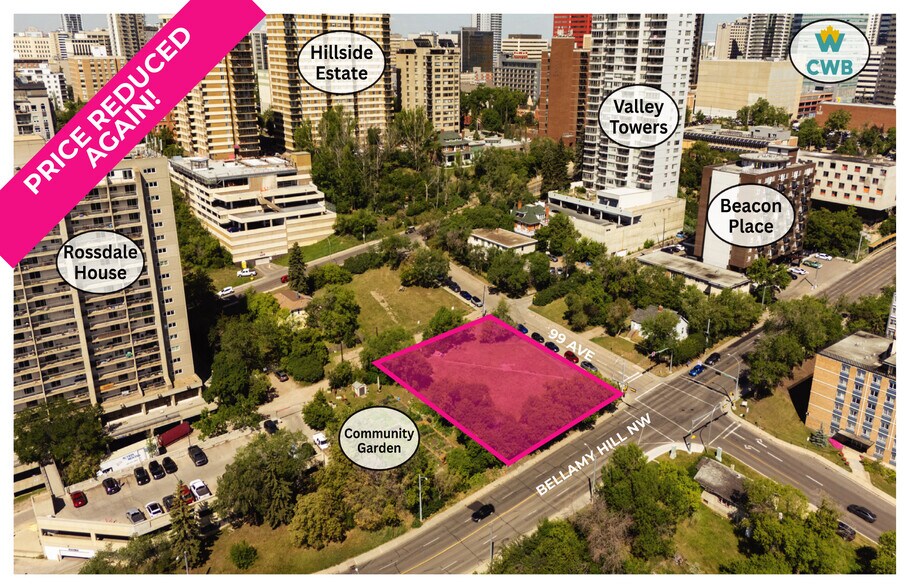 Primary Photo Of 9850 Bellamy Hill Rd NW, Edmonton Land For Sale