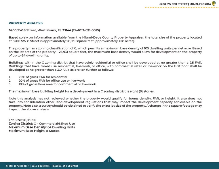 More Photos Of 6200 SW 8th St, West Miami Freestanding For Sale