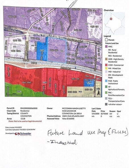 More Photos Of 10651 Old Atlanta Hwy, Covington Land For Sale