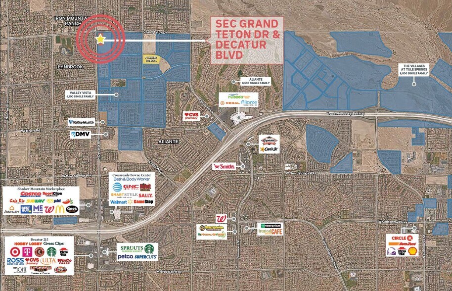 Primary Photo Of Grand Teton Dr & N Decatur Blvd, North Las Vegas Unknown For Lease