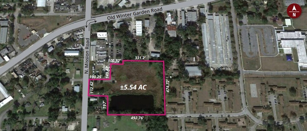 More Photos Of 187 N Mission Rd, Orlando Land For Sale