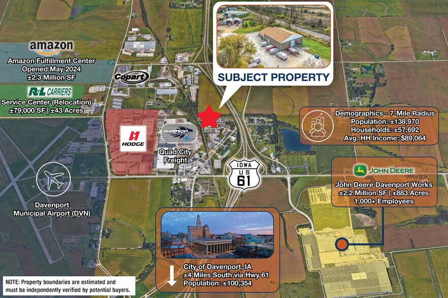 More Photos Of 17040 215th St, Davenport Warehouse For Sale