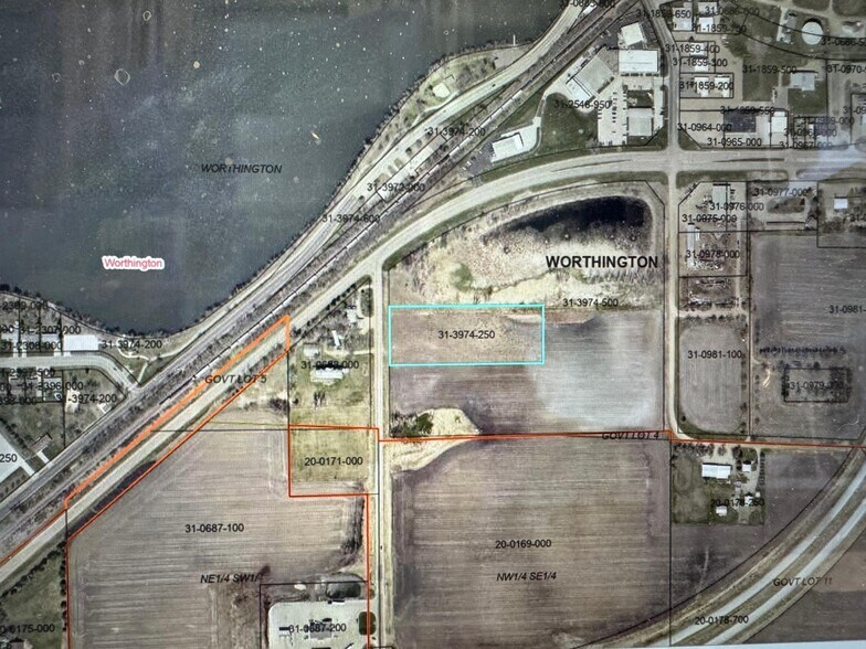 Primary Photo Of 000 W Plotts Ave, Worthington Land For Sale