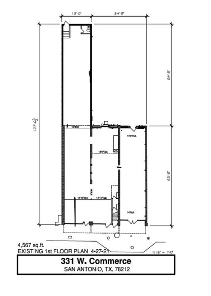 More Photos Of 333-341 W Commerce St, San Antonio Storefront For Lease
