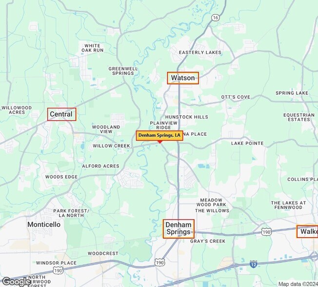 More Photos Of 7702 Magnolia Beach Rd, Denham Springs Office For Lease