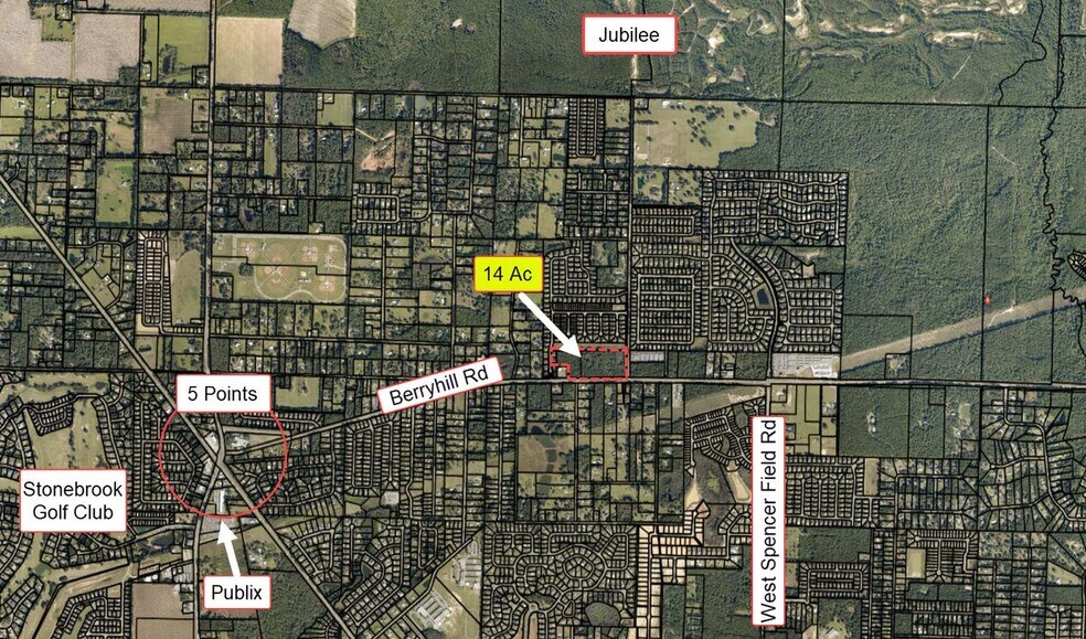 More Photos Of 3990 Berryhill, Pace Land For Sale