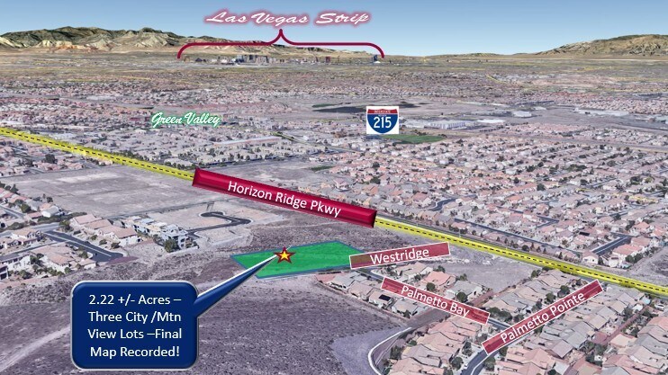 Primary Photo Of Horizon Ridge & Westridge Pky, Henderson Land For Sale