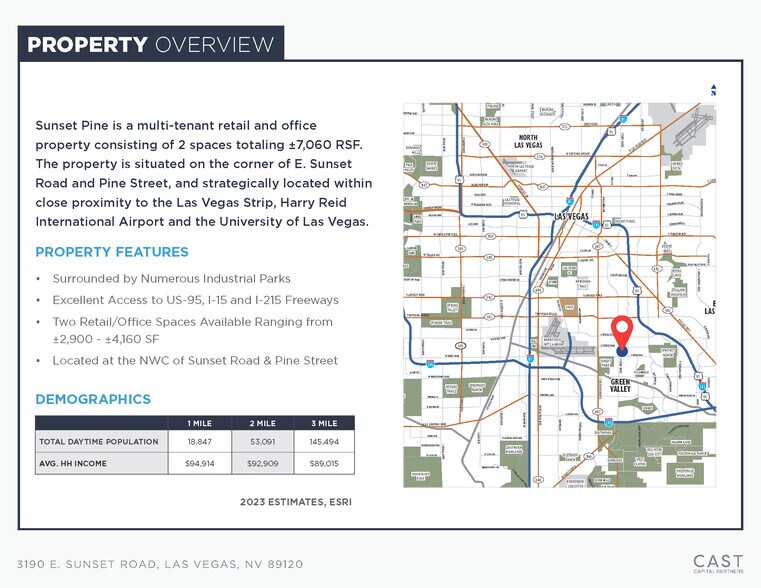 More Photos Of 3190 E Sunset Rd, Las Vegas General Retail For Sale
