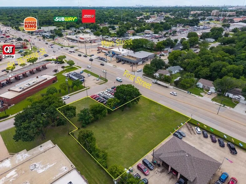 Primary Photo Of 212 N 1st St, Garland Land For Sale