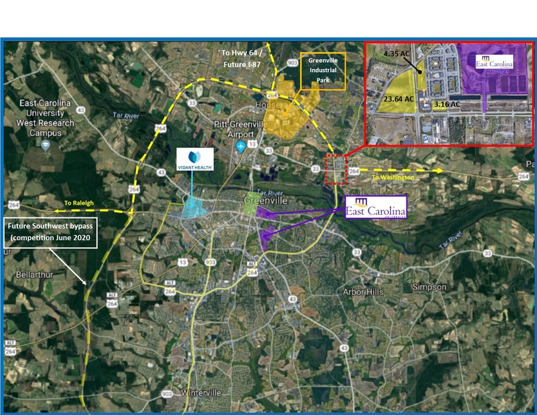 Primary Photo Of Martin Luther King Hwy, Greenville Land For Sale