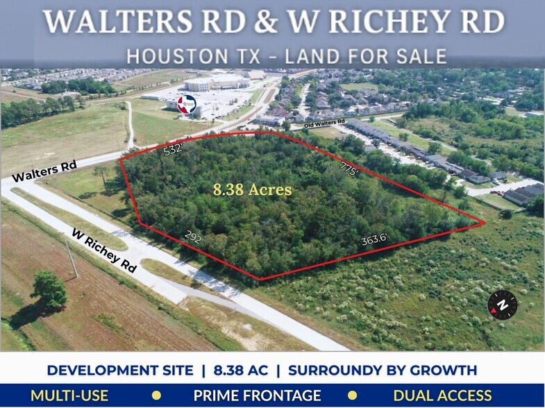 More Photos Of Walters Rd @ W Richey Rd, Houston Land For Sale