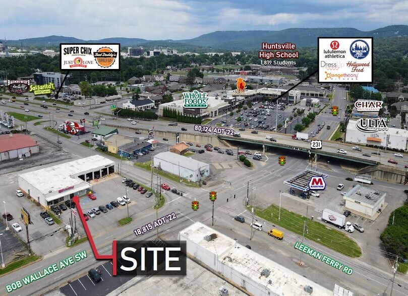 More Photos Of 2010 Bob Wallace Ave SW, Huntsville Land For Sale