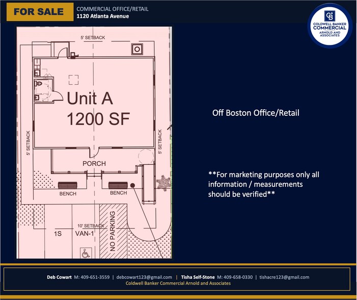 More Photos Of 1120 Atlanta Ave, Nederland Office For Sale