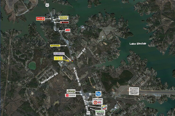 More Photos Of US Highway 441 Hwy @ Meriwether Road NW, Milledgeville Land For Sale