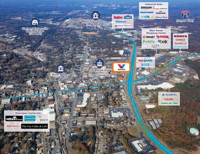 More Photos Of 329 E Cherokee Ave, Cartersville Auto Repair For Sale