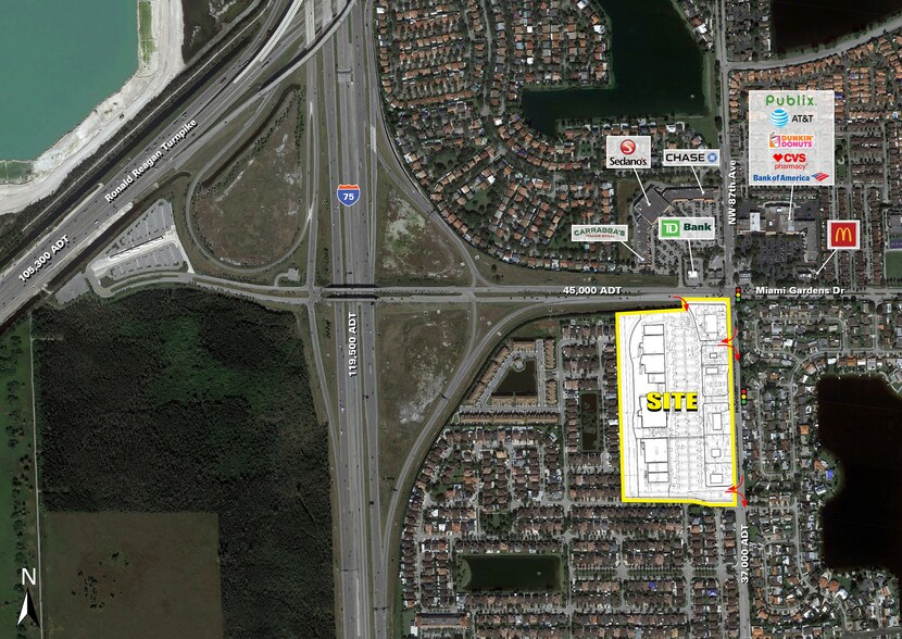 More Photos Of Miami Gardens Dr & NW 87th Ave, Miami Gardens Freestanding For Lease