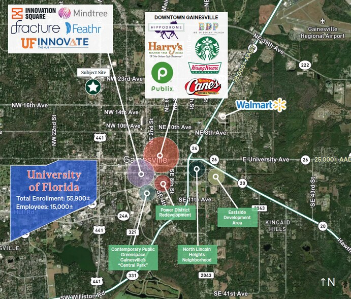 More Photos Of 2002 NW 13th St, Gainesville Land For Sale