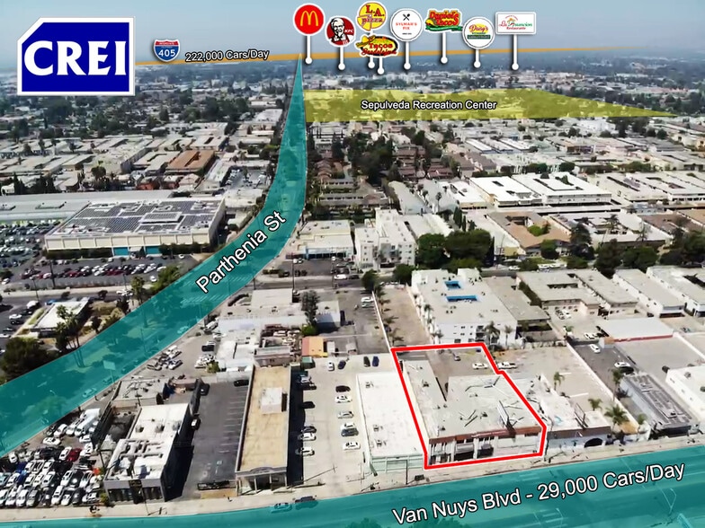 More Photos Of 8741-8747 Van Nuys Blvd, Panorama City Storefront Retail Office For Sale