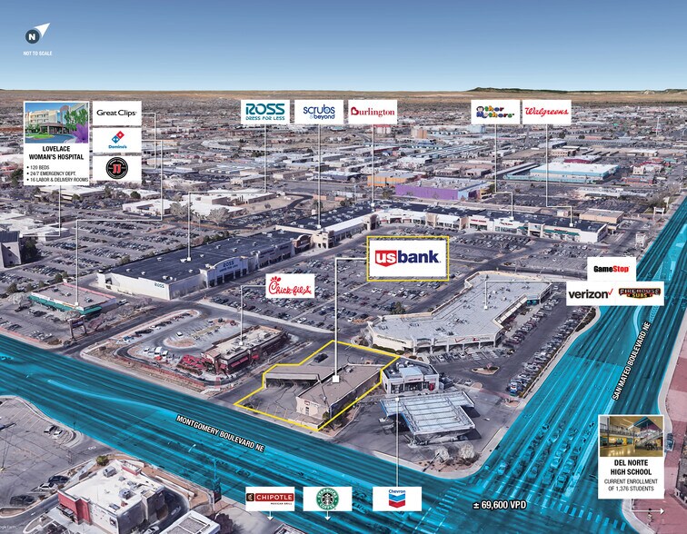 More Photos Of 5001 Montgomery Blvd NE, Albuquerque Bank For Sale