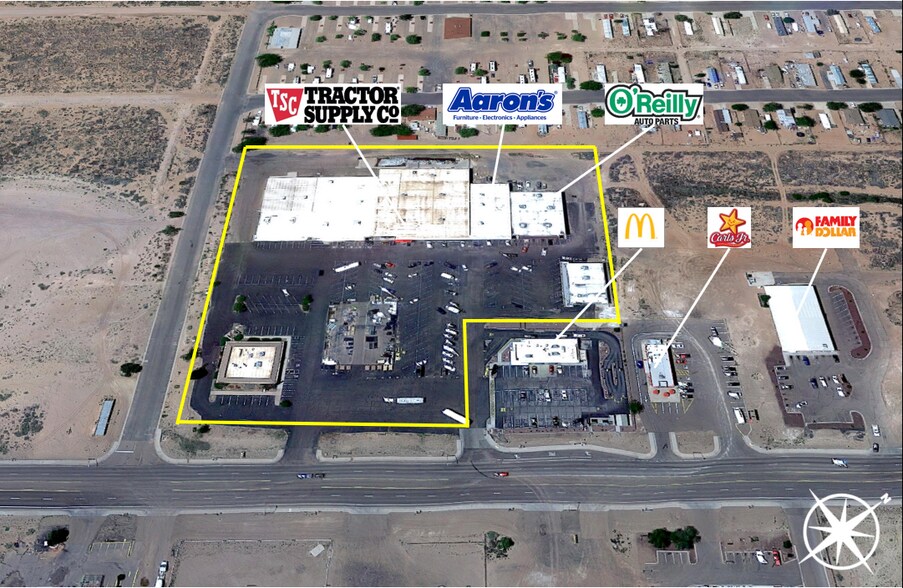 More Photos Of 1501-1531 Navajo Blvd, Holbrook Storefront For Lease