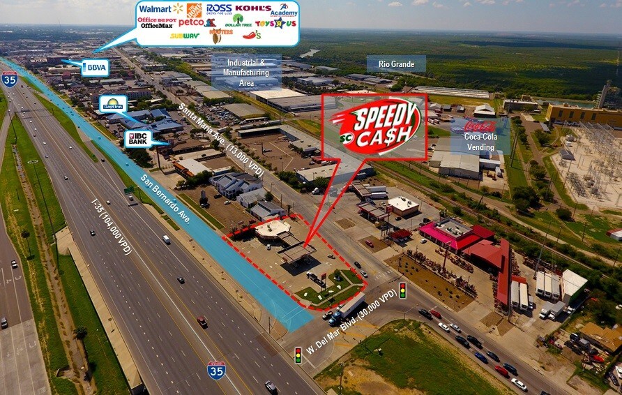 More Photos Of 7120 San Bernardo Ave, Laredo Freestanding For Sale