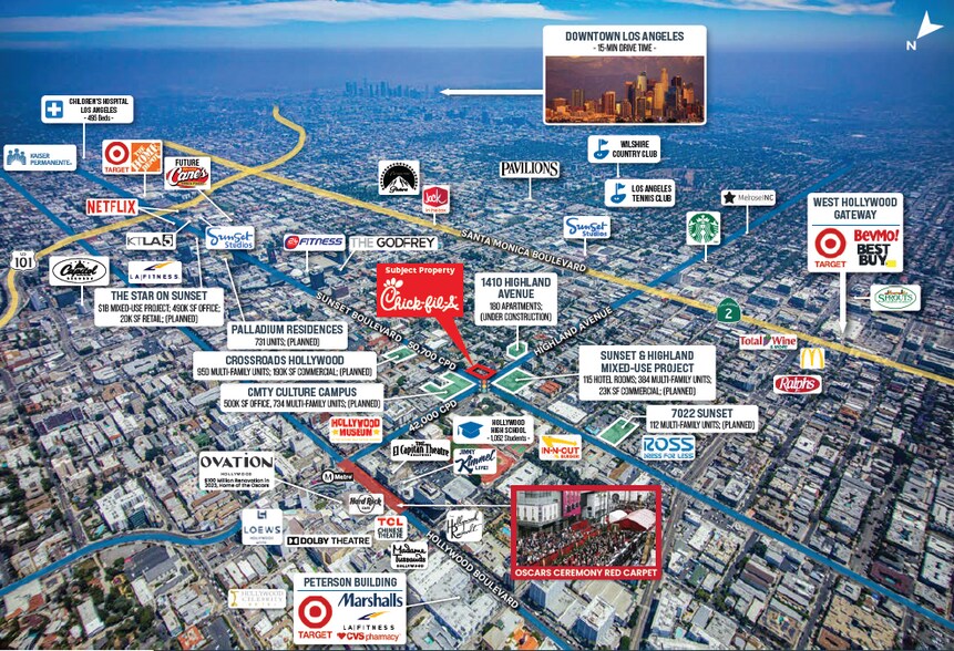 More Photos Of 6750 W Sunset Blvd, Los Angeles Fast Food For Sale