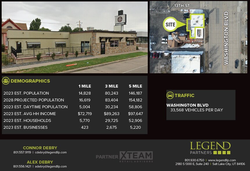 More Photos Of 1303 Washington Blvd, Ogden Restaurant For Lease