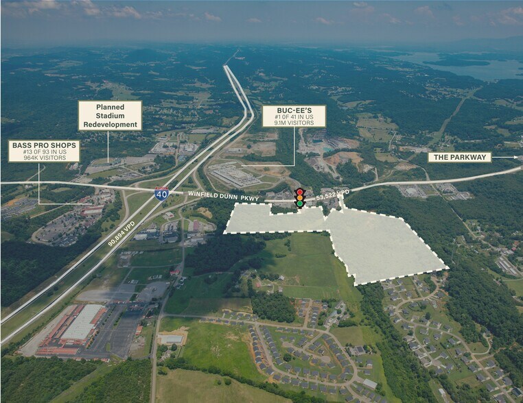 More Photos Of 3411 Winfield Dunn Pky, Kodak Land For Sale