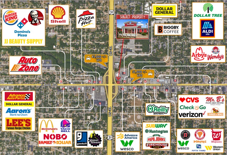 More Photos Of 1620 E Apple Ave, Muskegon General Retail For Sale