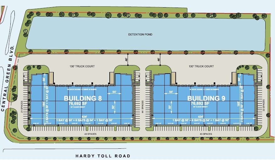 More Photos Of 16410 Central Green Blvd, Houston Warehouse For Lease