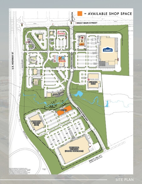 Primary Photo Of Main Street Towne Crossing - Midlothian, TX - SEC, Midlothian Unknown For Lease