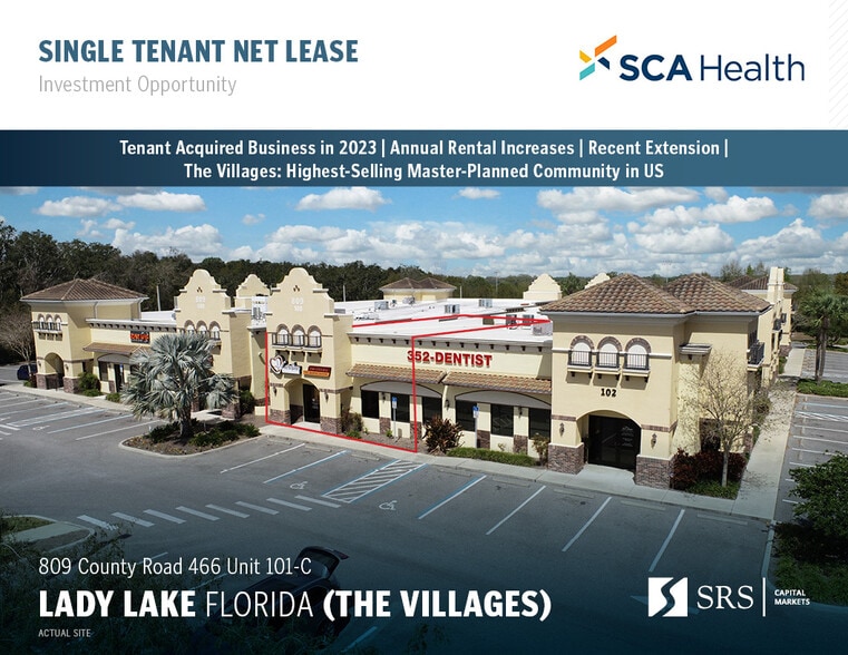 Primary Photo Of 809 County Road 466, Lady Lake Medical For Sale