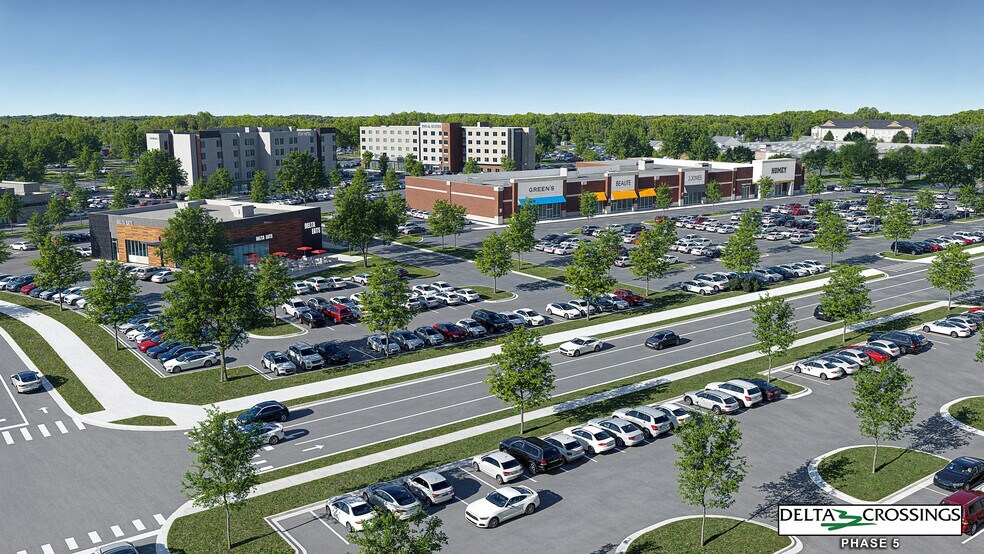 More Photos Of Delta Crossing Phase V, Lansing General Retail For Lease